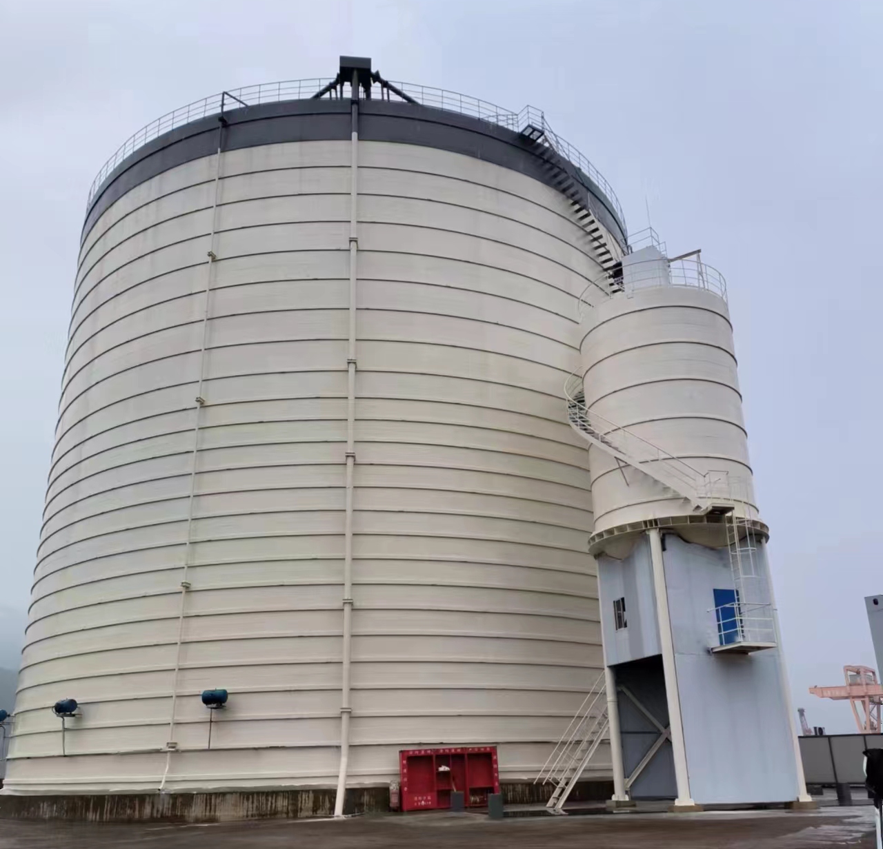 武胜10万吨水泥钢板库