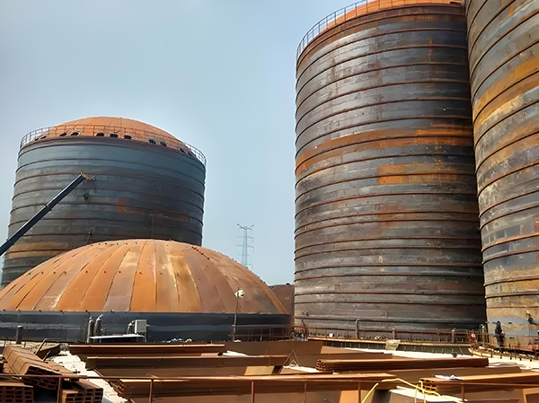 武胜焦粉钢板仓